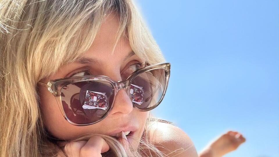 Клум замужем в третий раз