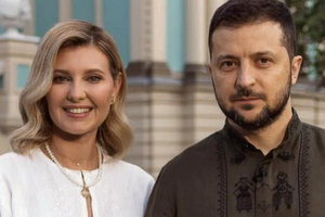Владимир и Елена Зеленские в День вышиванки надевают традиционную национальную одежду