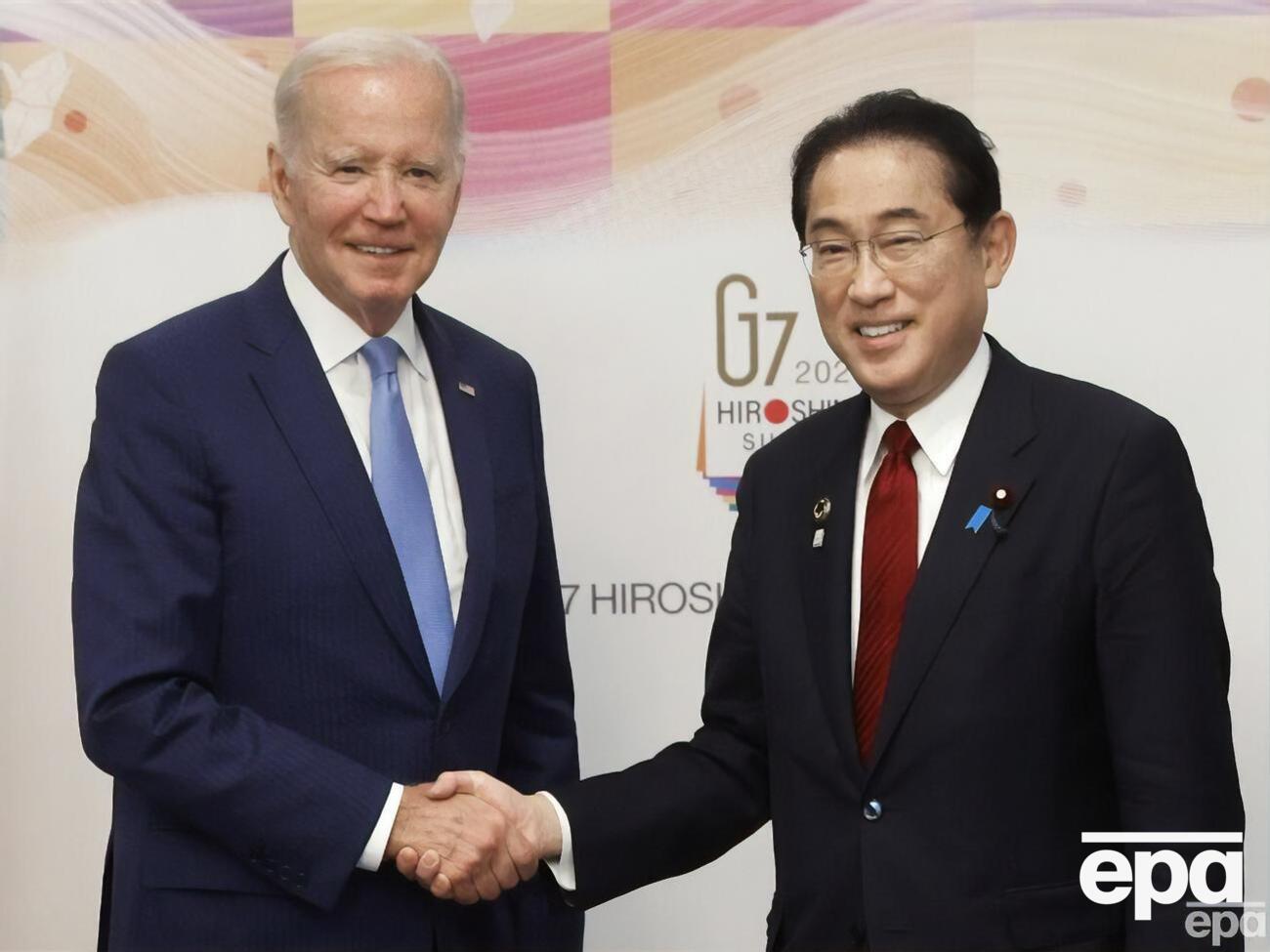 Байден і Кісіда зустрілися напередодні саміту G7 у Хіросімі