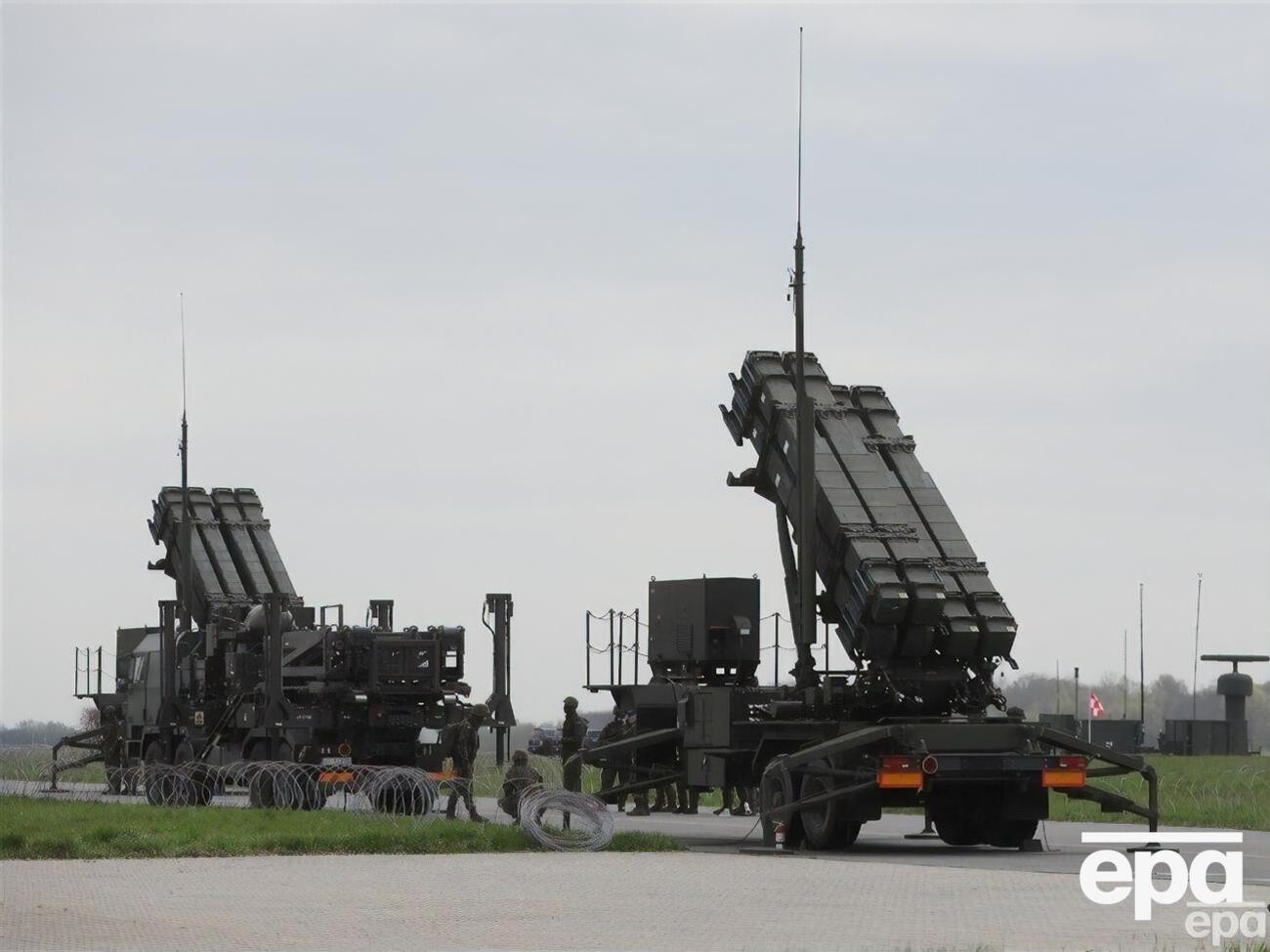 Украина получила ЗРК Patriot в апреле