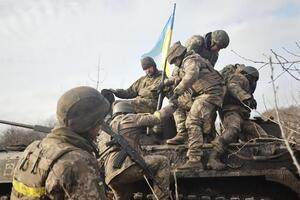 Интенсивные бои в районе Бахмута начались в июле 2022 года и продолжаются до сих пор