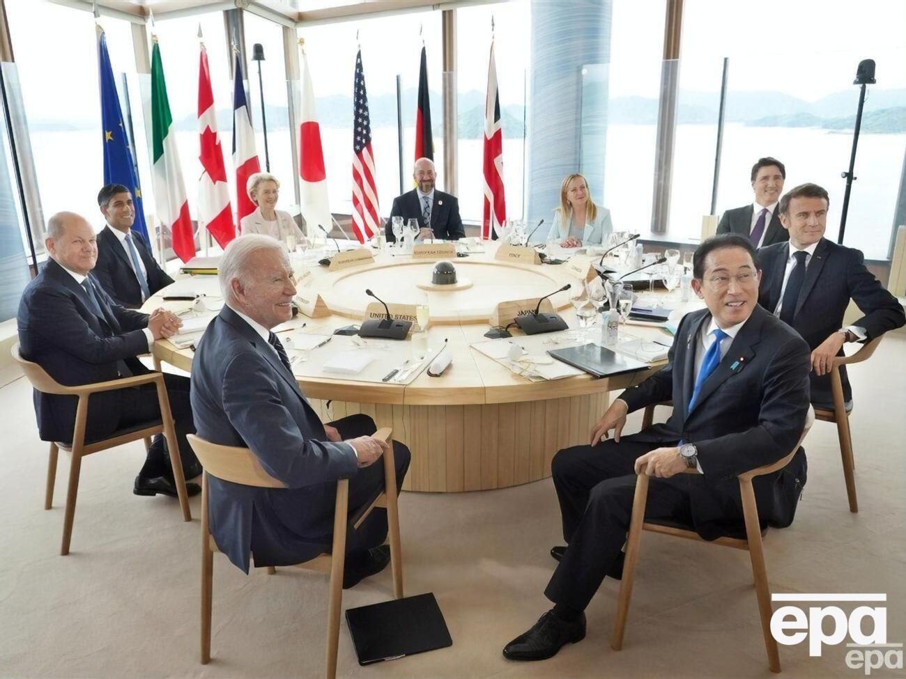 Лидеры G7 собрались на саммит в Хиросиме