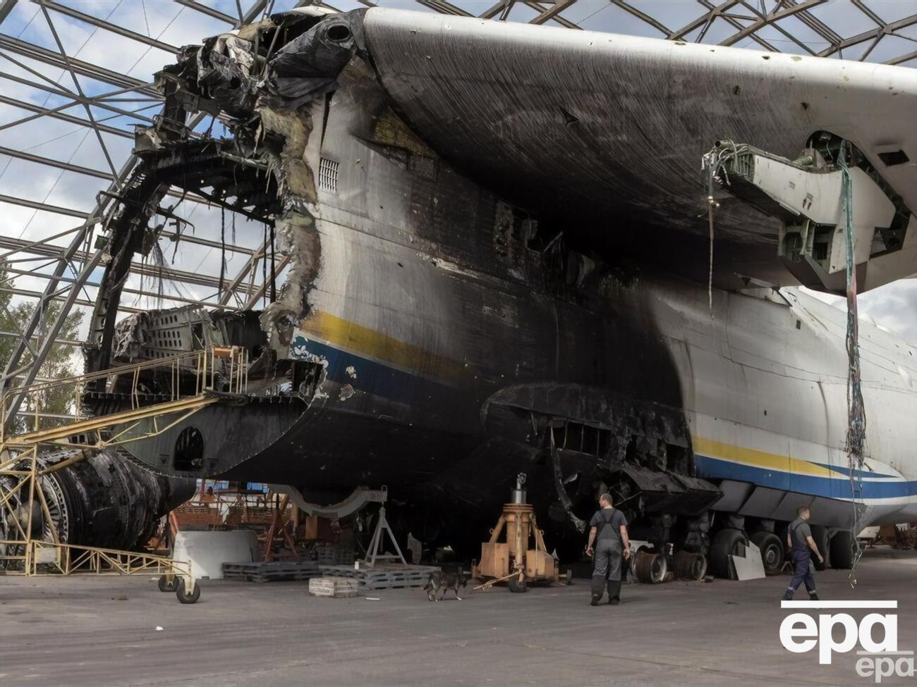 "Мрія" была уничтожена оккупантами во время вторжения в Киевскую область