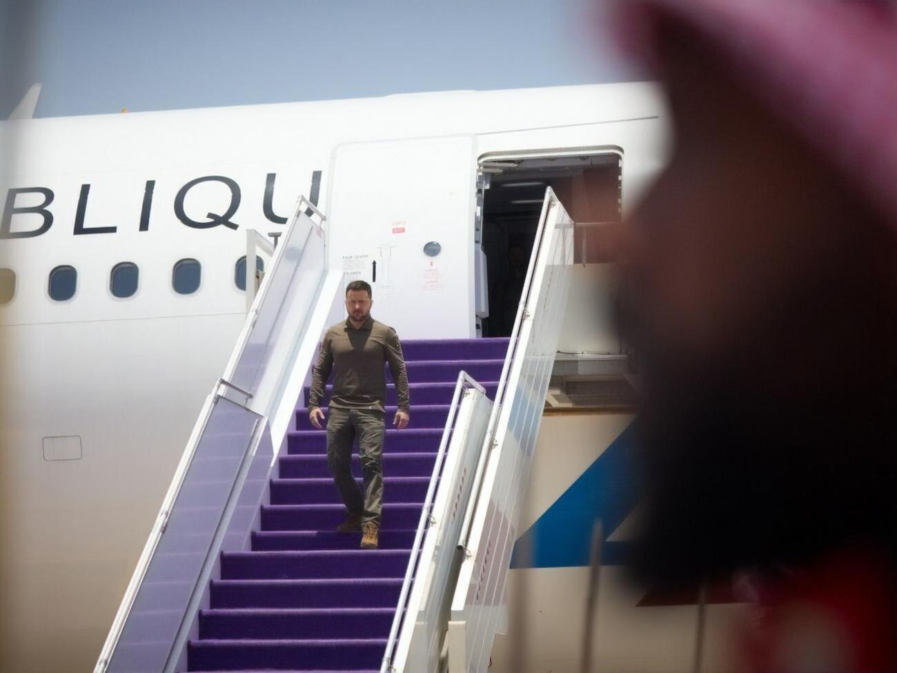 Зеленський перебуває в Саудівській Аравії з офіційним візитом