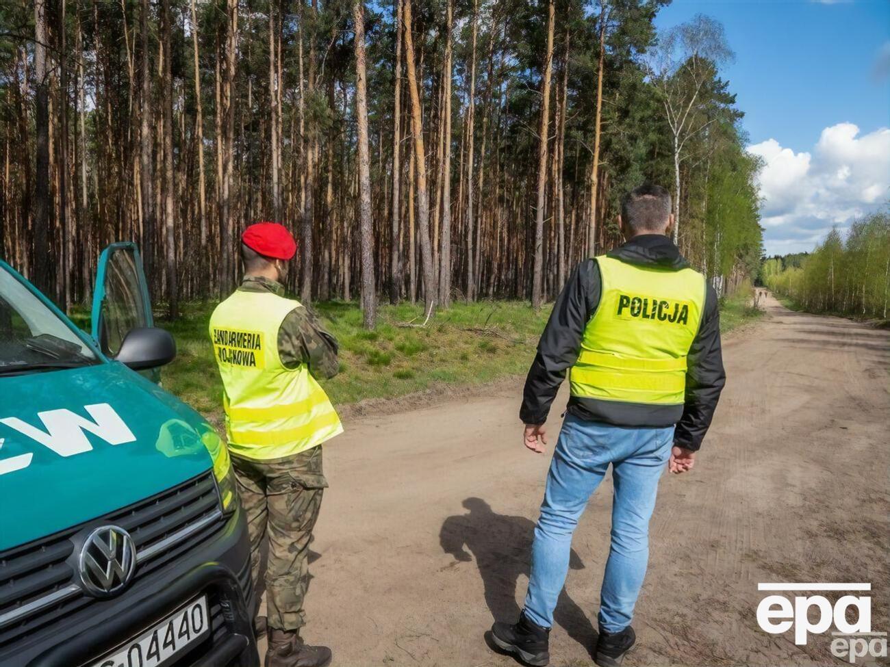 Ракету нашли в лесу на северо-западе Польши