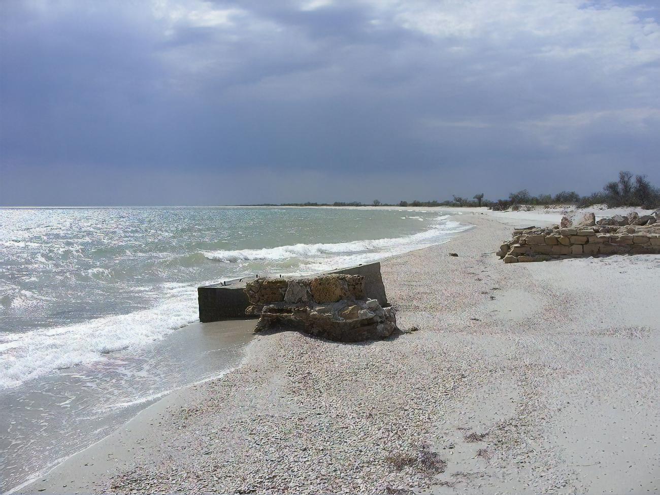 На острове Джарылгач расположен национальный природный парк