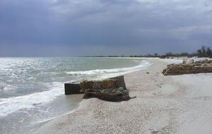 На острове Джарылгач расположен национальный природный парк