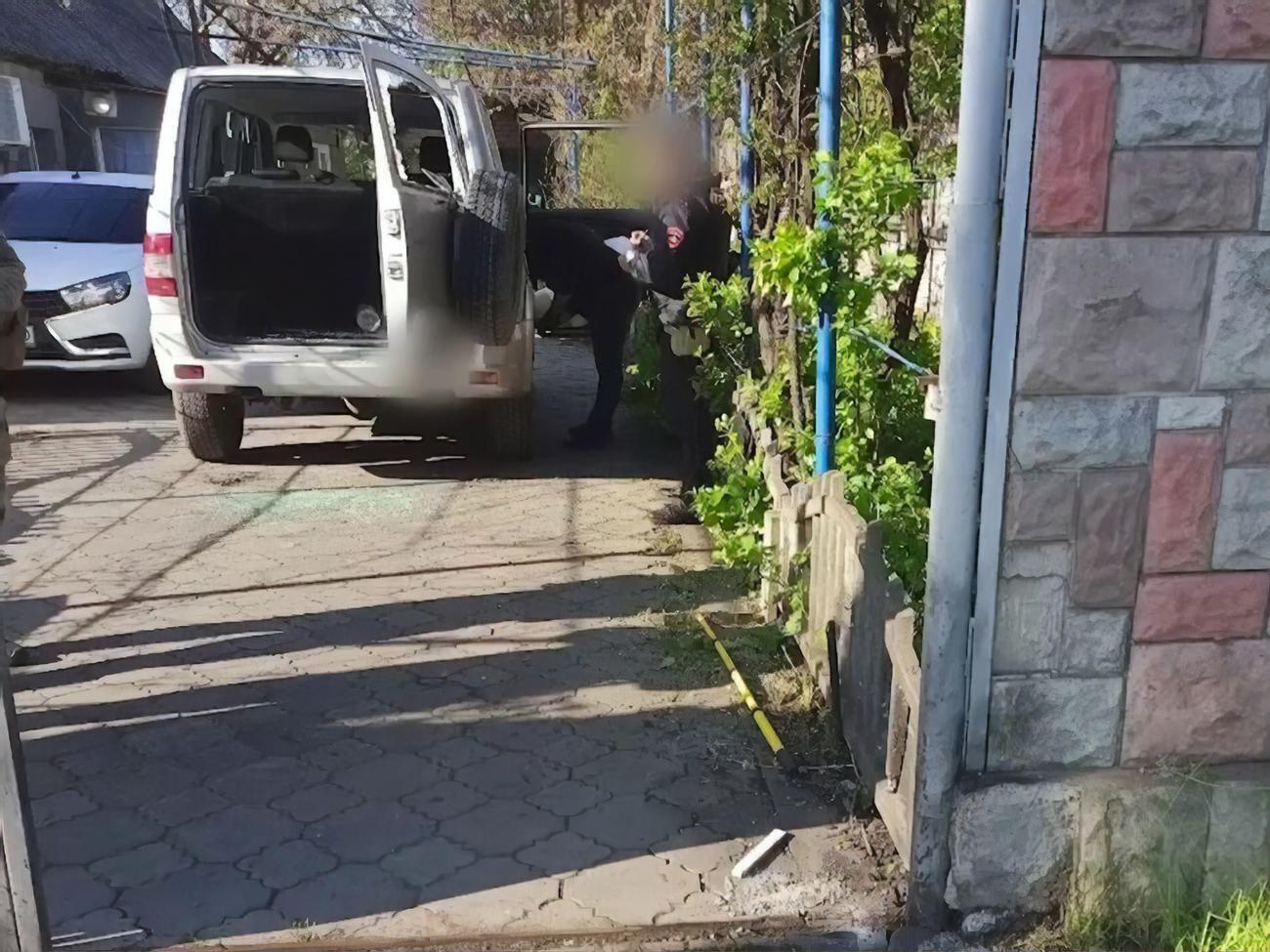 У ворот дома коллаборанта сработало взрывное устройство