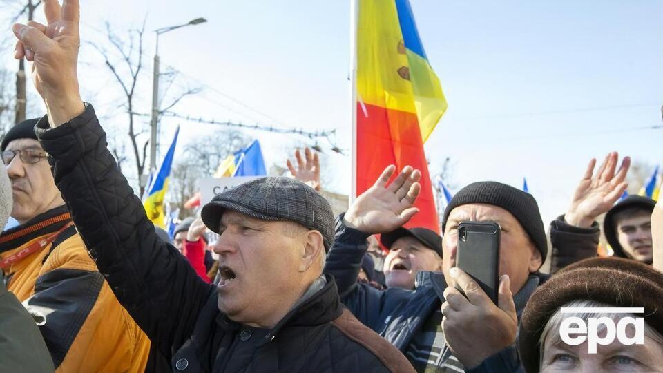 12 березня в Молдові відбувся проросійський мітинг