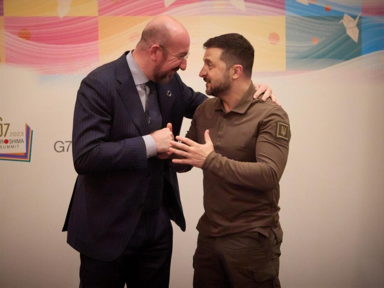 Мішель і Зеленський скоординували позиції перед засіданням G7