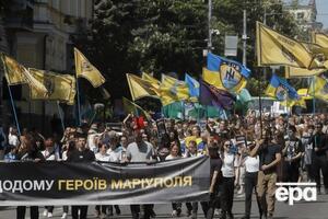 Учасники ходу пройшли від парку Шевченка до Майдану Незалежності