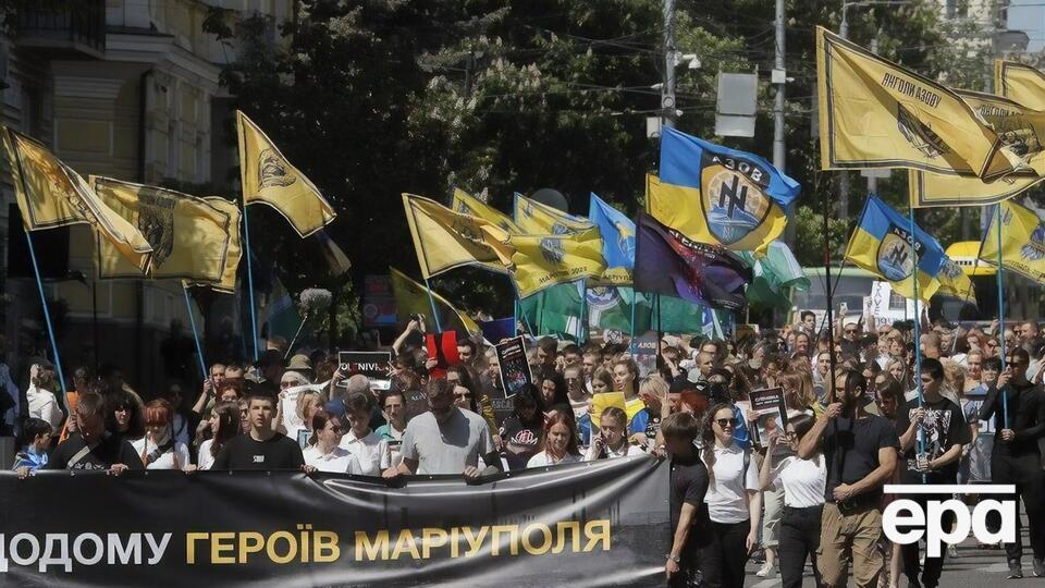 Учасники ходу пройшли від парку Шевченка до Майдану Незалежності