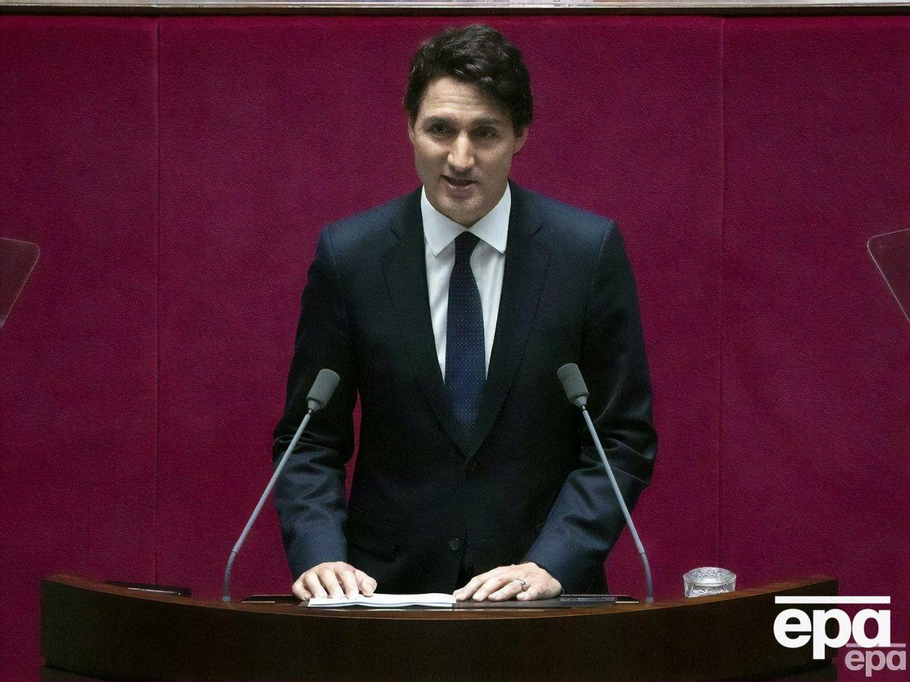 Трюдо заявил о новых санкциях