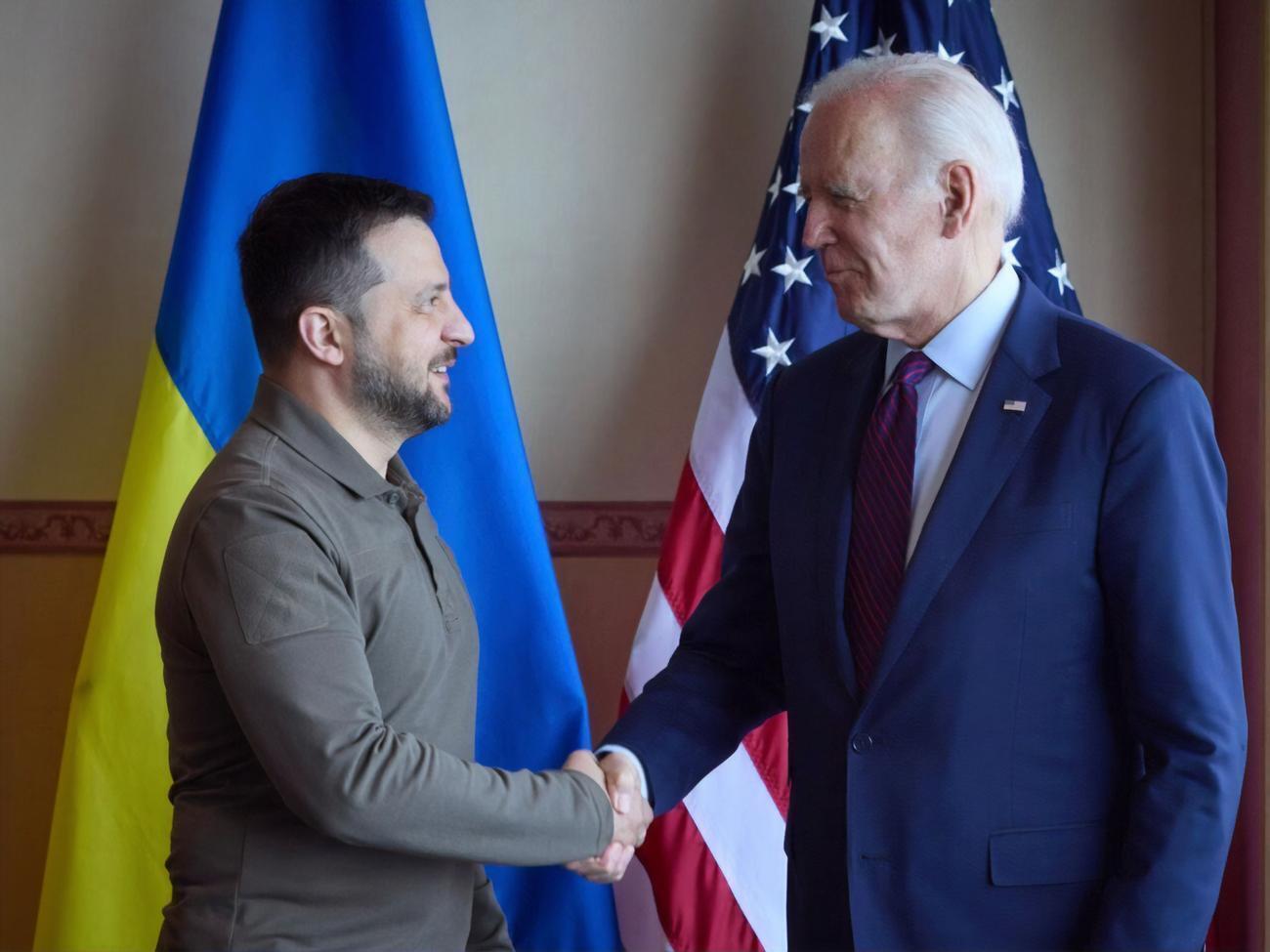 Зеленський провів зустріч із Байденом
