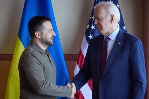 Зеленский провел встречу с Байденом