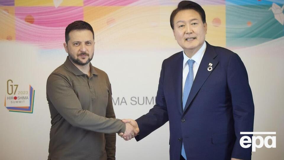 Зеленский поблагодарил Юн Сок Еля за гуманитарную и нелетальную помощь Украине