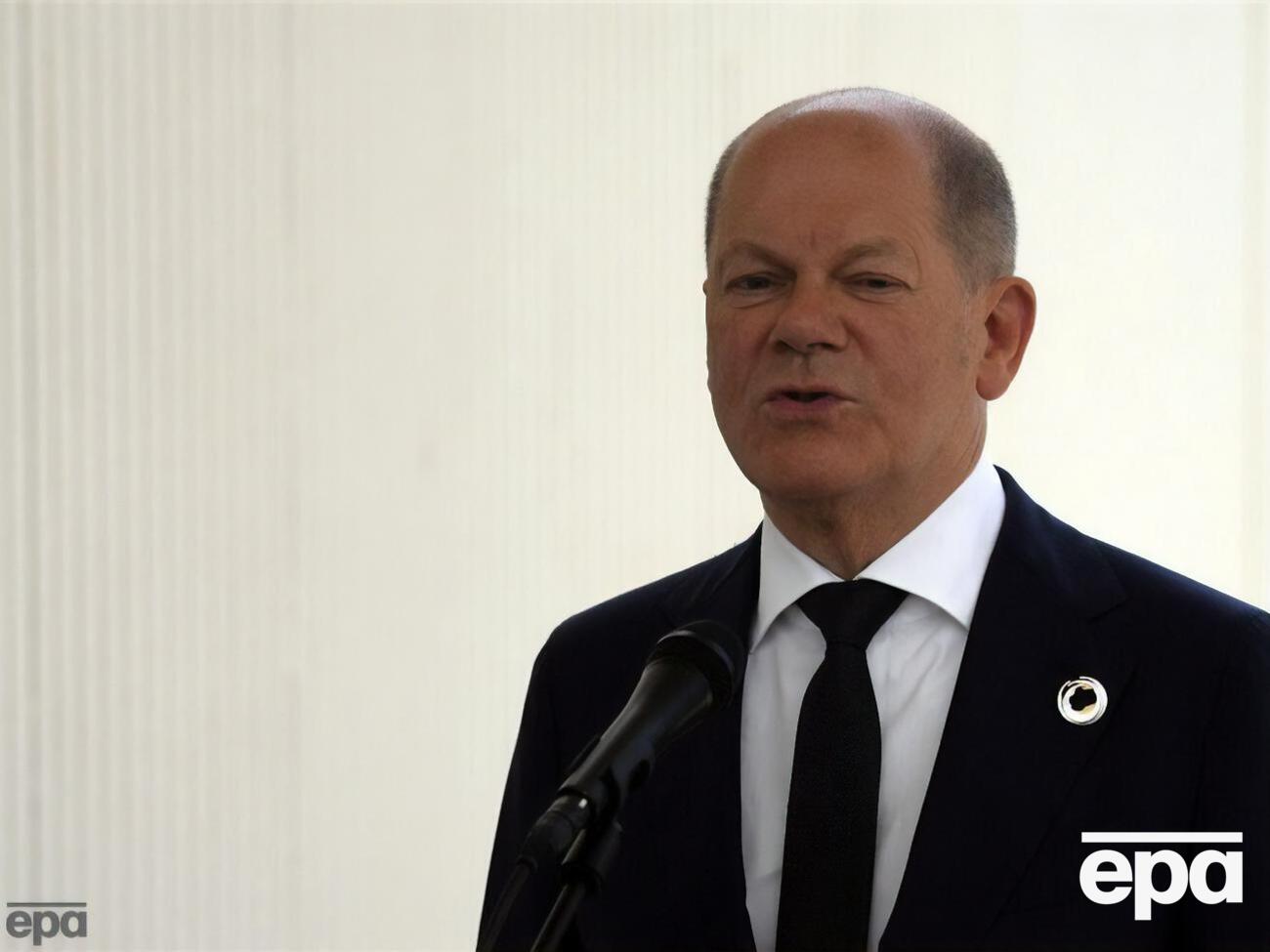 Шольц рассказал о помощи Германии Украине