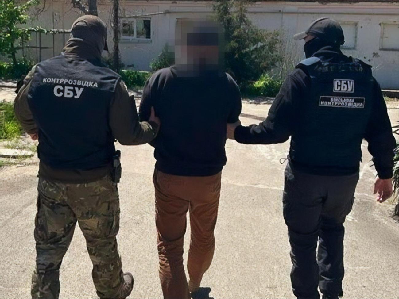 У СБУ заявили, що затримали фігуранта під час виконання ним ворожого розвідзавдання