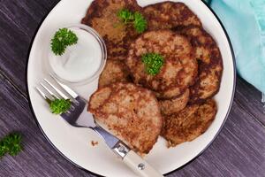 Печінкові оладки вийдуть соковитими