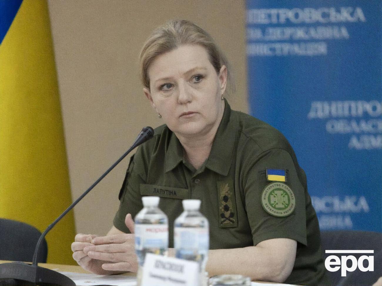 Лапутіна розповіла про інститут помічника ветеранів