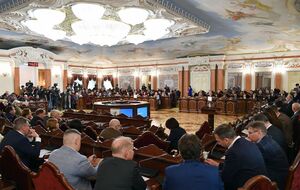 16 мая на внеочередном заседании пленума ВС Украины судьи выразили недоверие Князеву и прекратили его полномочия как председателя суда