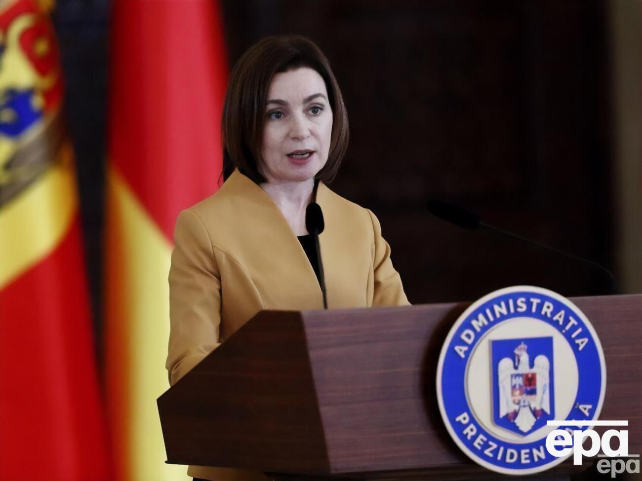 Санду напомнила, что&nbsp;Молдова подписала соглашение с МУС