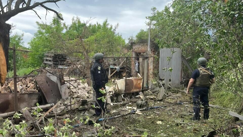 В Волчанске в результате российского обстрела повреждены частные дома, рассказали в полиции Харьковской области