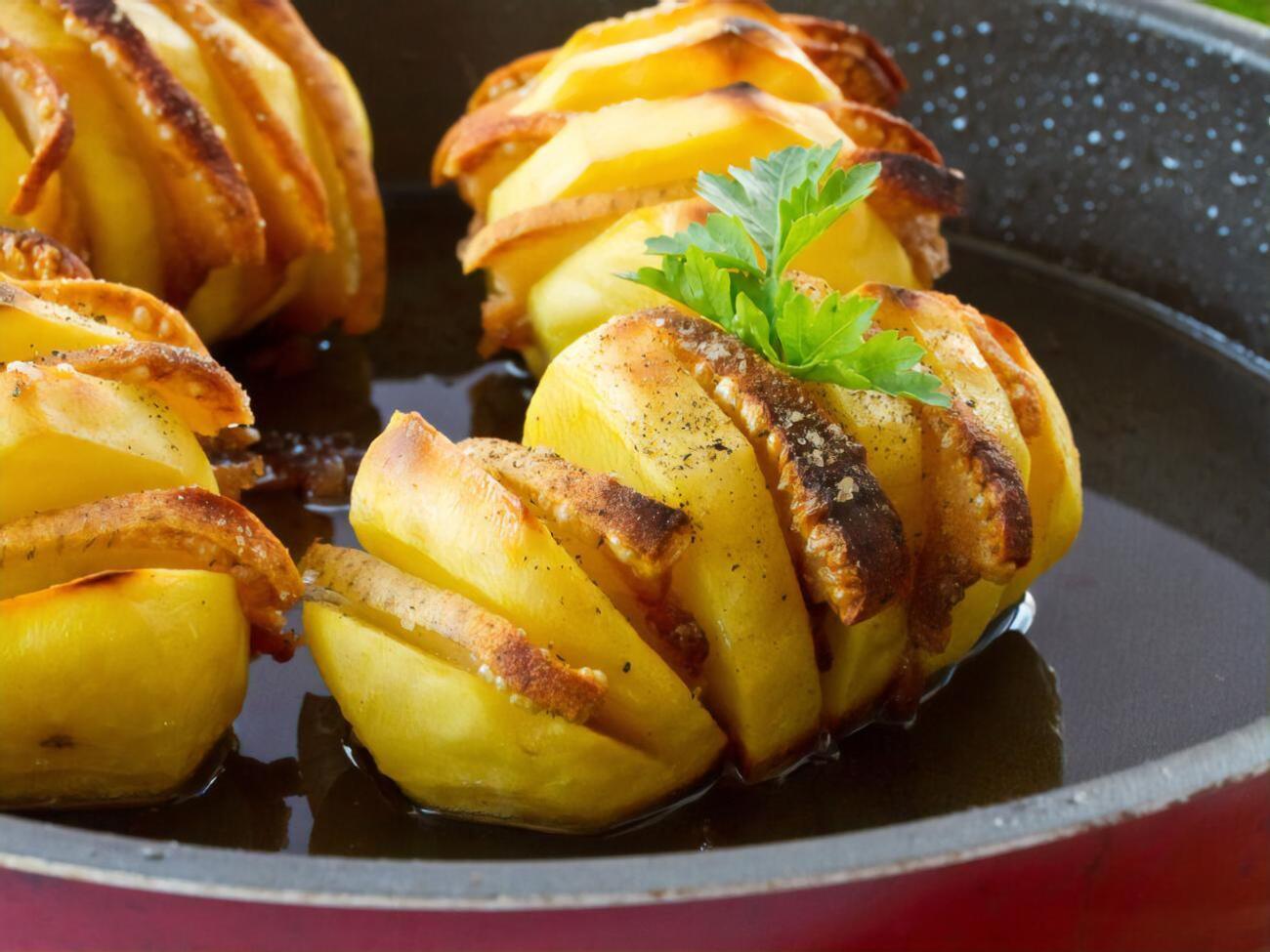 Картофель для этого блюда можно не чистить