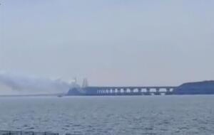 Учения в районе моста проводит якобы Росгвардия