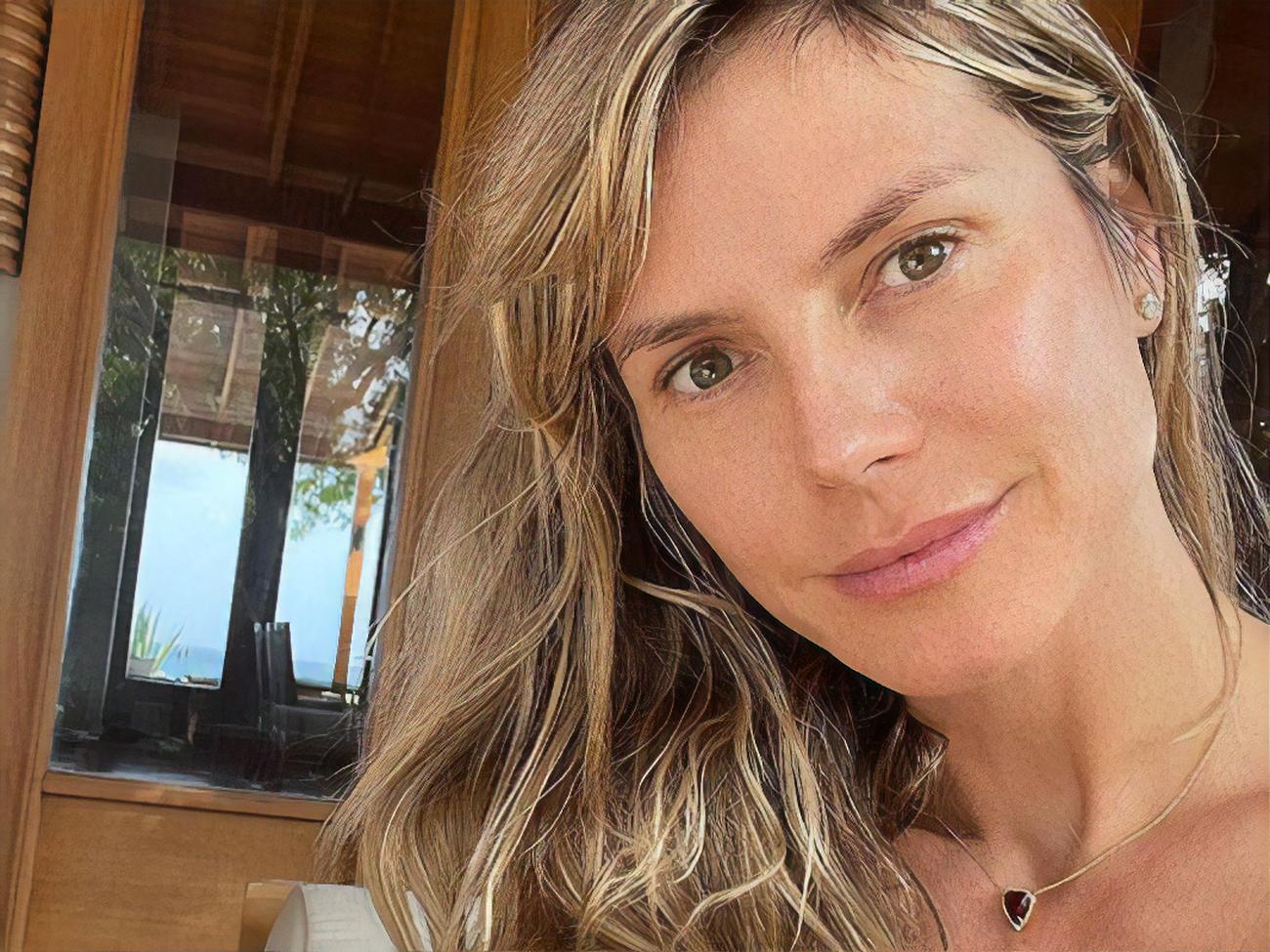 Клум показала свій відпочинок