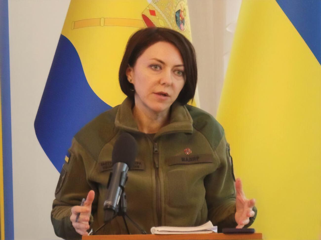 Маляр подтвердила, что украинские защитники по-прежнему контролируют некоторую часть территории Бахмута
