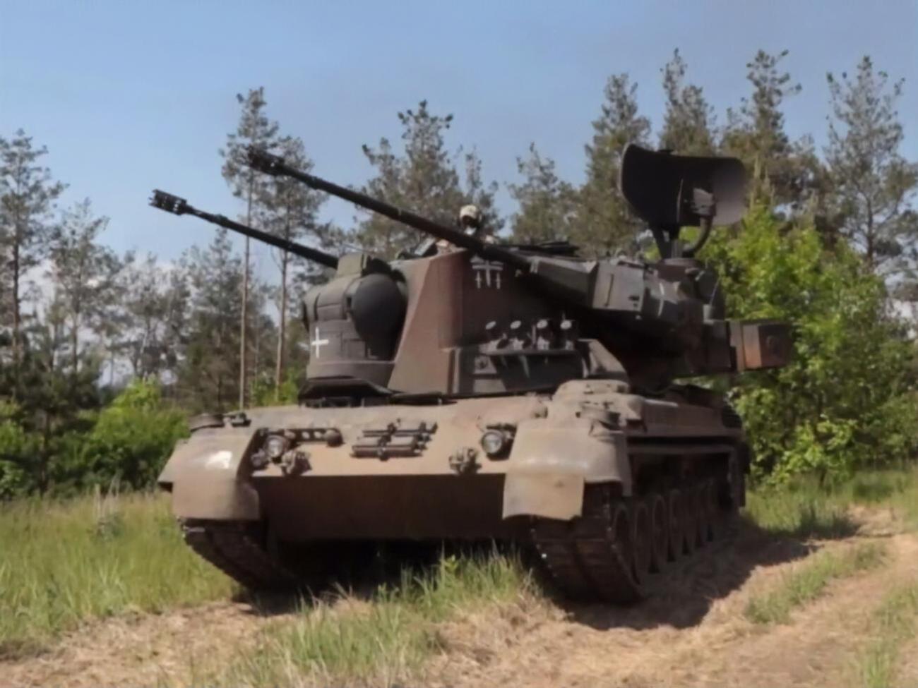 Военные показали, что из себя представляет Gepard