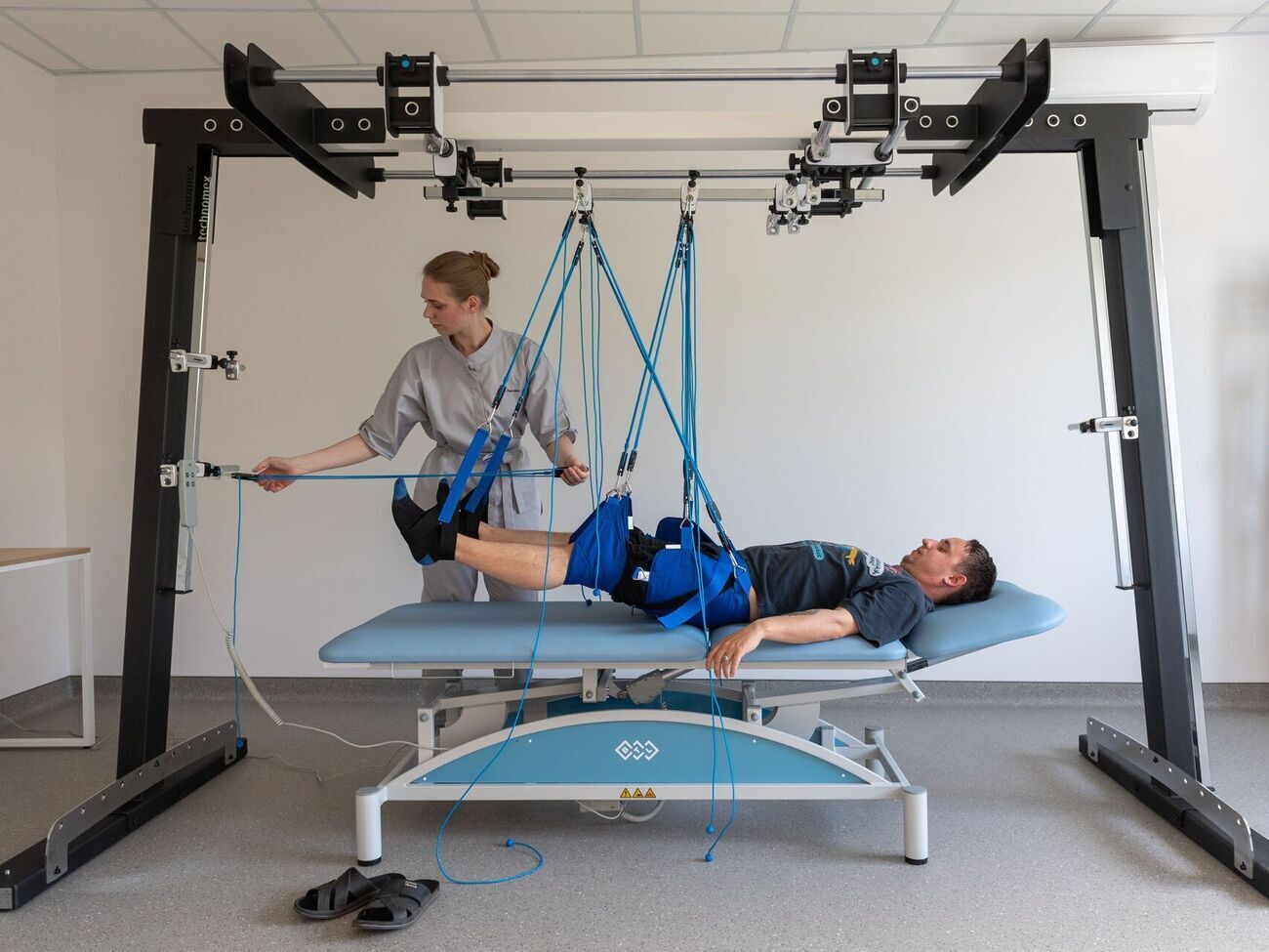 Центр уже принимает первых пациентов с ранениями