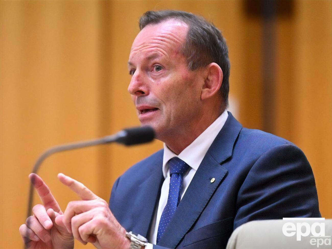 Эбботт рассказал, что Путин его тряс