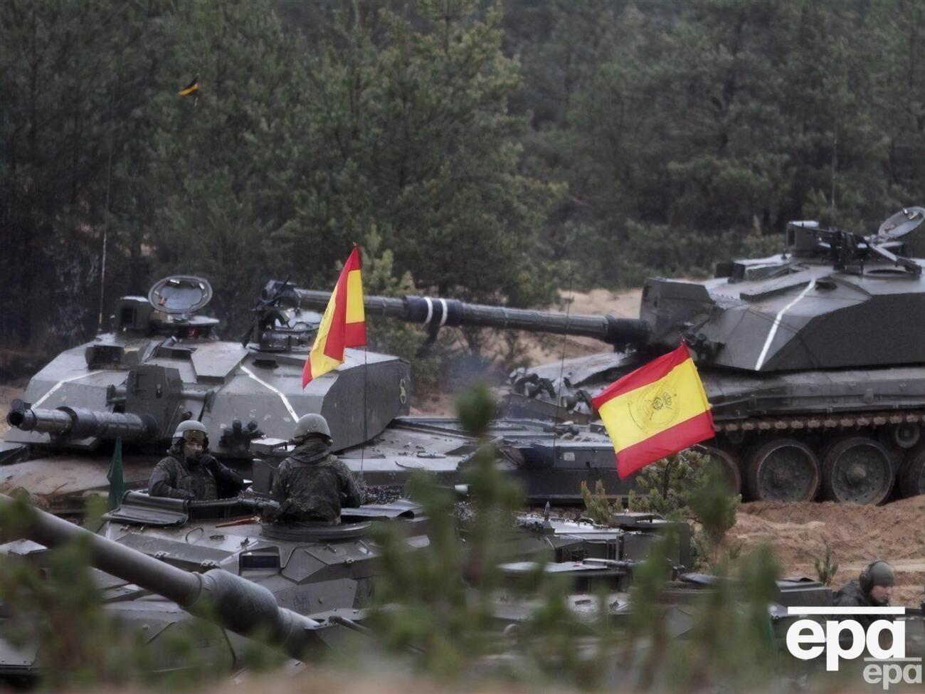 Іспанія передасть Україні додаткові танки Leopard та бронетехніку