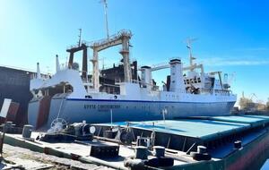 Траулер проходив модернізацію на суднобудівному заводі в Миколаєві