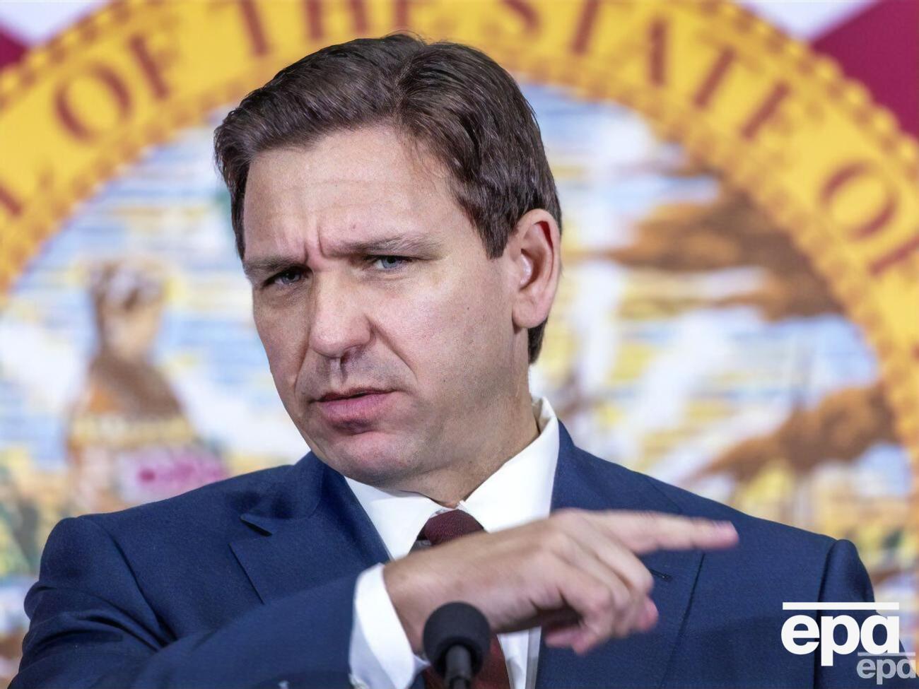 Губернатор Флориди вважає, що війна закінчиться до моменту вступу на посаду наступного американського президента