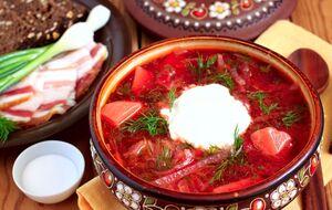 Борщ – традиционное блюдо украинской кухни