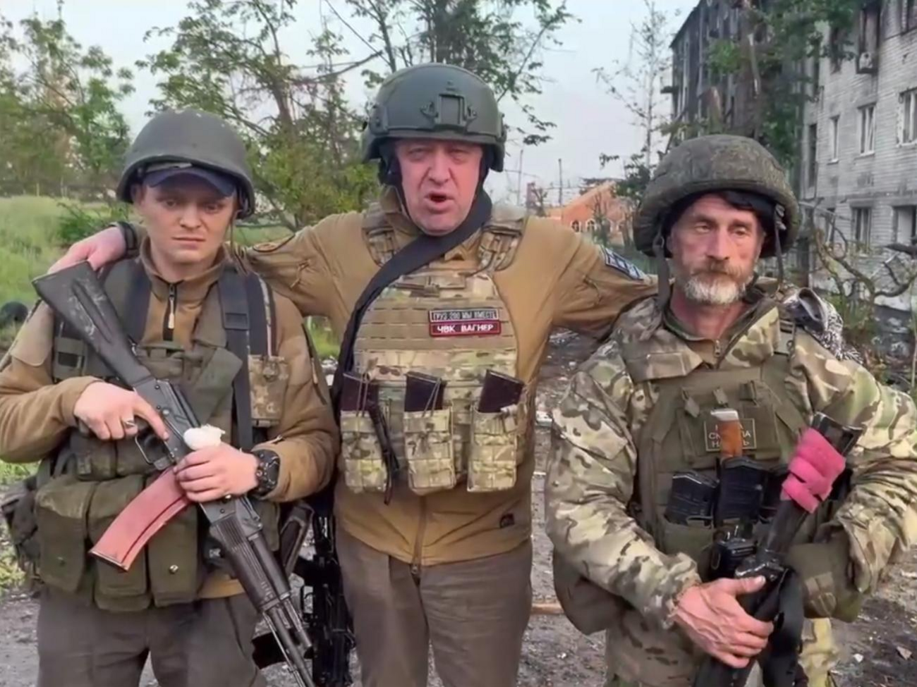 Пригожин відрекомендував двох своїх найманців, яких залишив на допомогу регулярній російській армії в Бахмуті