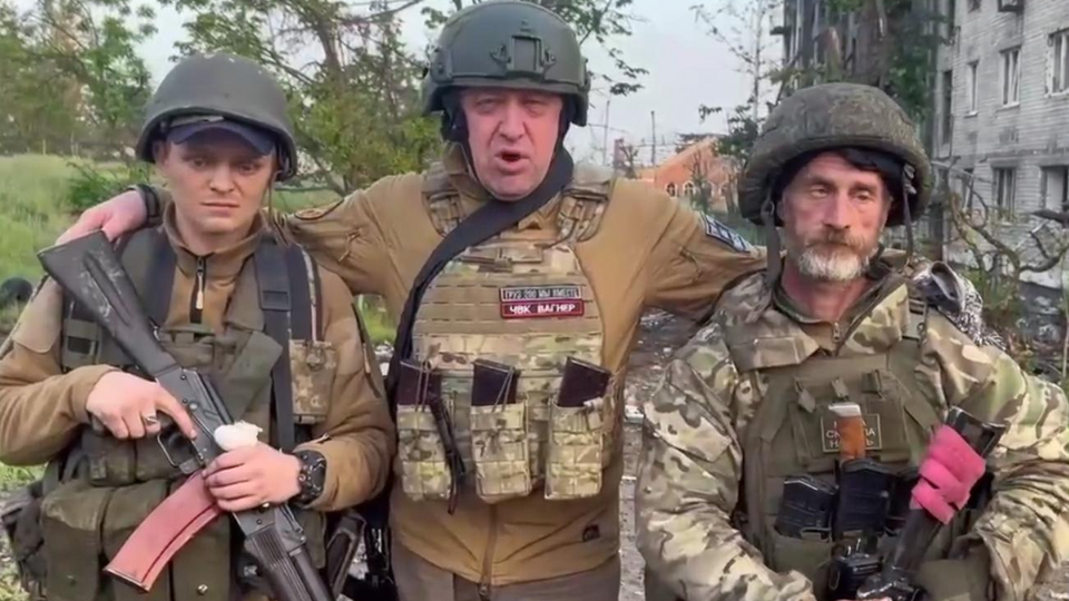 Пригожин отрекомендовал двух своих наемников, которых оставил в помощь регулярной российской армии в Бахмуте
