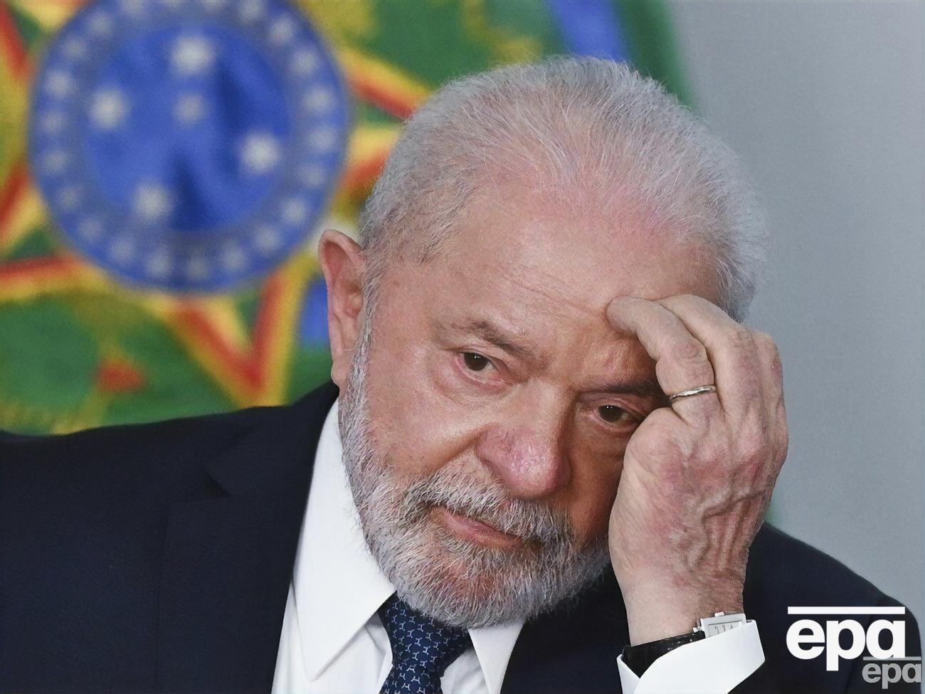 Лула да Силва (на фото) сообщил, что Путин приглашал его на форум в Санкт-Петербурге