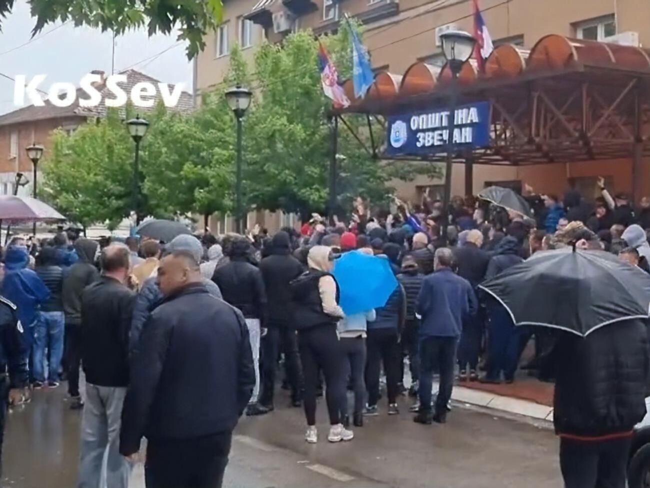 Беспорядки происходили в трех муниципалитетах Косово &ndash; Звечан, Зубин-Поток и Лепосавич