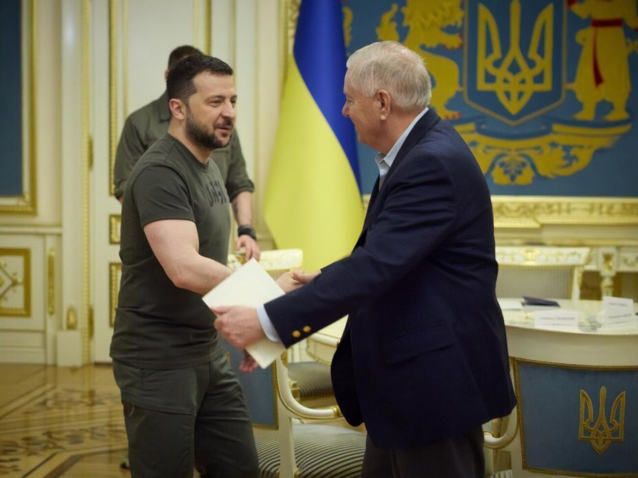 Зеленский и Грэм встретились 26 мая в Киеве