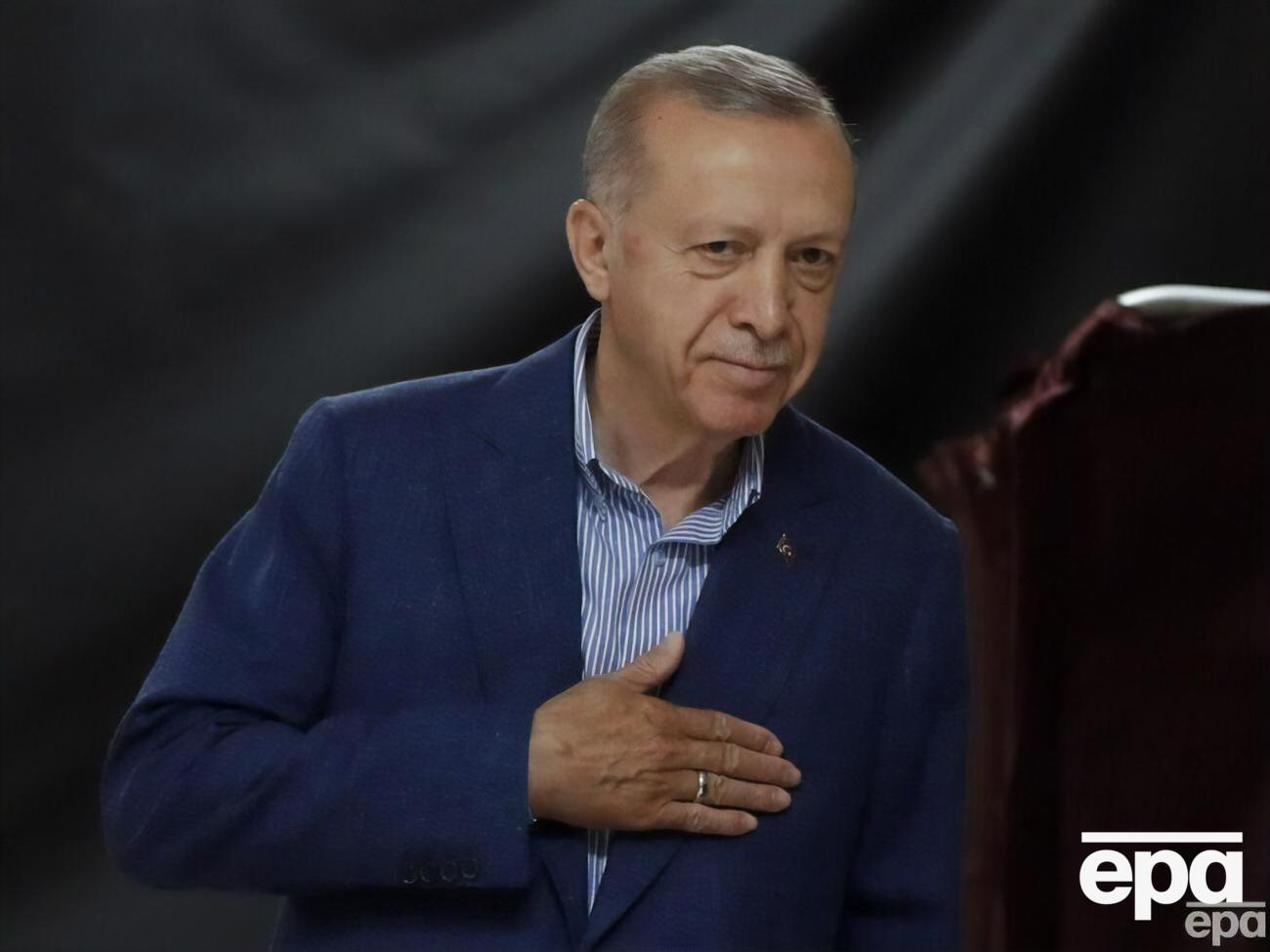 Эрдоган выиграл первый тур выборов