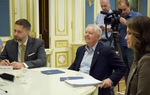 Грем приїздив до Києва 26 травня
