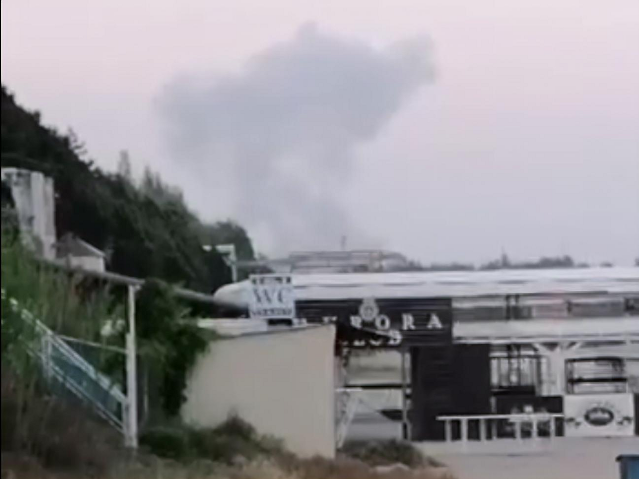 Андрющенко показав, який вигляд приліт у Юр'ївці мав із боку Урзуфа