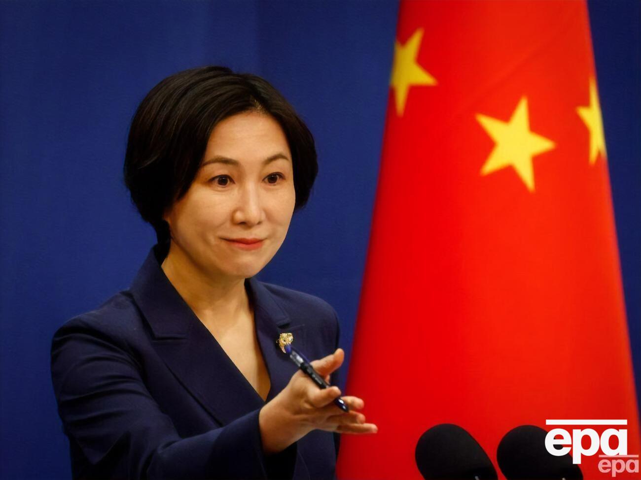 З 15-го до 26 травня Лі Хуей відвідав Україну, Польщу, Францію, Німеччину, штаб-квартиру ЄС і Росію, розповіла Мао Нін (на фото)