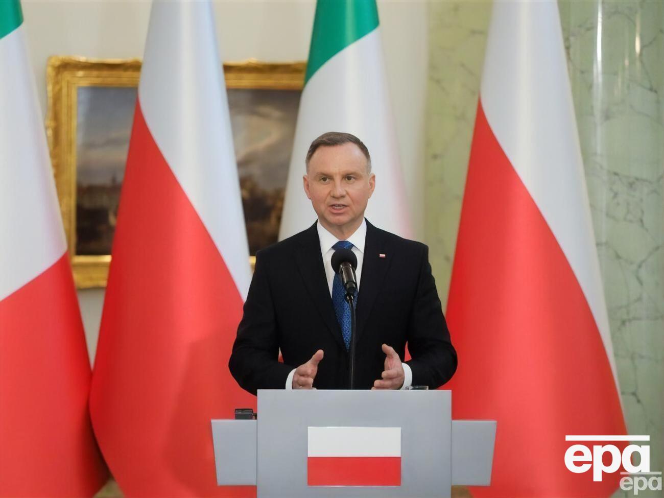 Дуда отметил, что в последнее время идет очень серьезная дискуссия о российском влиянии