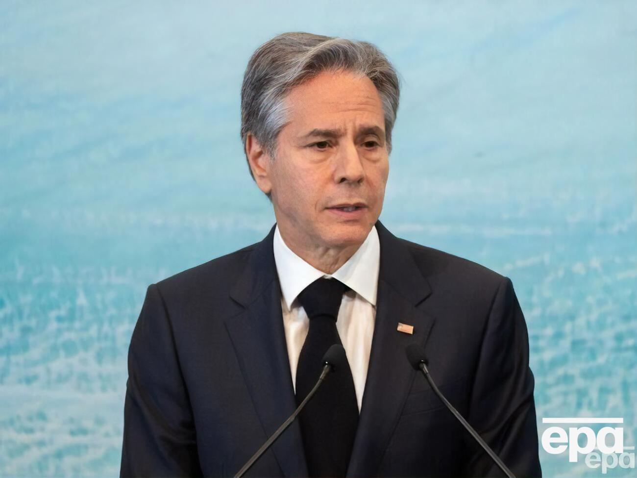 Блінкен заявив, що Україна сама має вирішувати, як захищатися від РФ