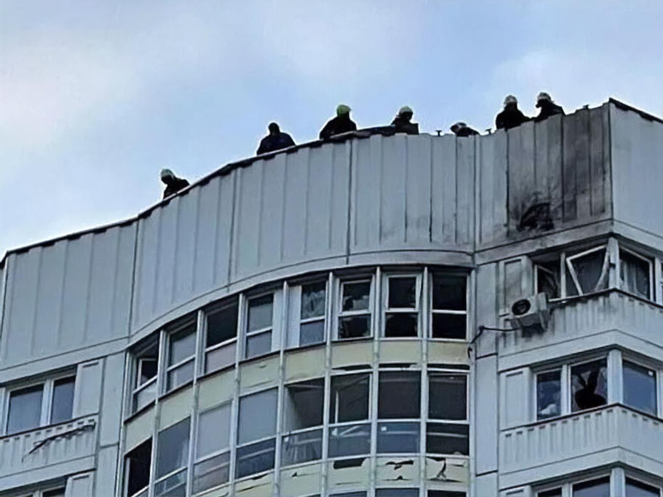 Разрушения зафиксированы в двух жилых многоэтажках